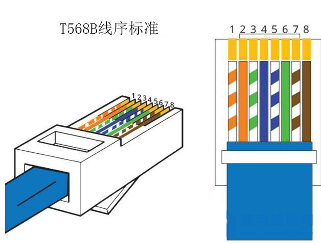 T-568B标准